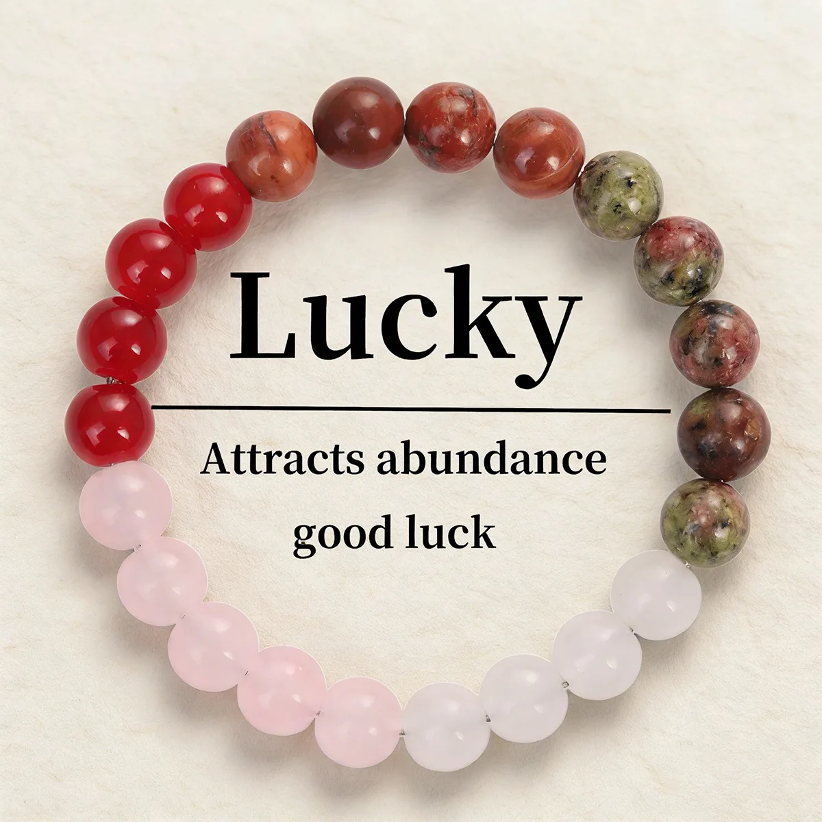 

JD 8mm Natural Stone Pink Bracelet For Women Men Agate Crystal Beads Elastic Bangle Couple Reiki Healling Fashion Jewelry Gift