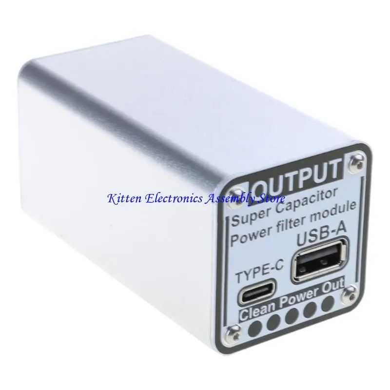 96GD Farad Capacitor Power Filter Molude Enhances Power for RPI Electronic DIY Makers