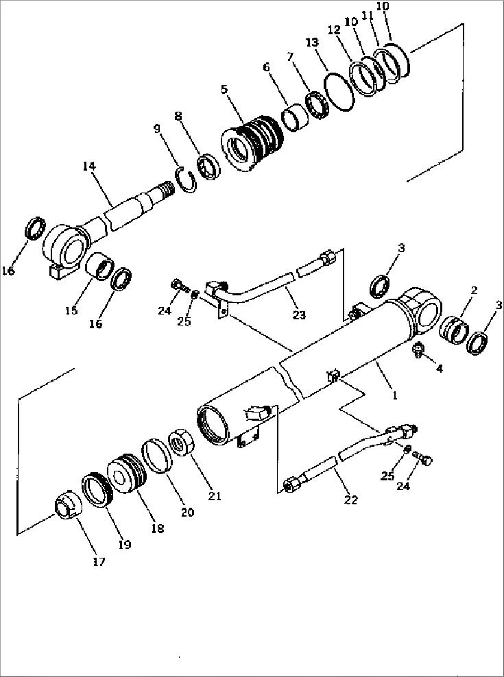 日立 EX20 ブーム/アーム/バケット/ブレード/スイングシリンダーシールキットとメインポンプメインバルブスイングモータートラベルモータースイベルジョイントキット