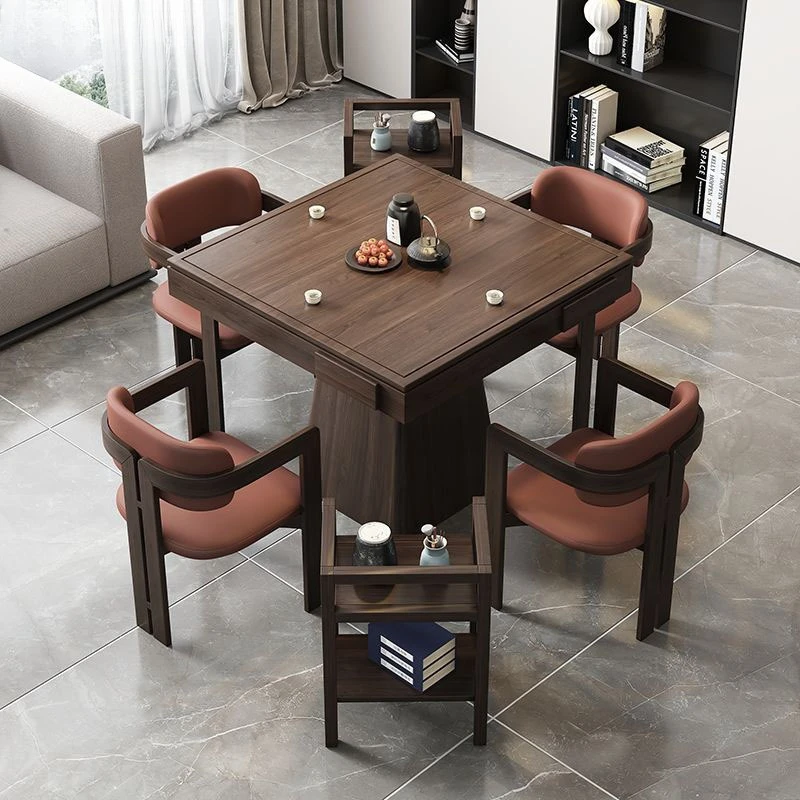 Mahjong table egg special table solid wood eight immortals table square square table dining table