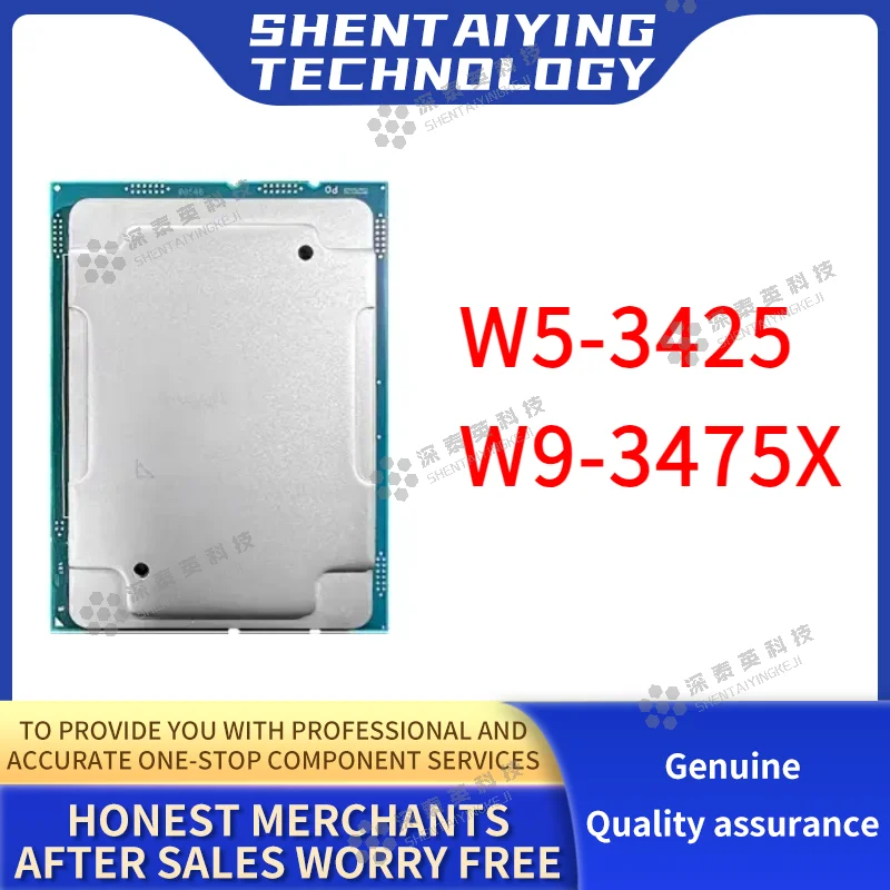 

Intel Xeon W5-3425 W9-3475X CPU W5 3425 W9 3475X