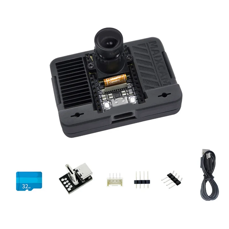 CKFAM-For Sipeed Maixcam لوحة تطوير RISC V AI Kit 32G WIFI6 4MP Cam 2.3 بوصة تعمل باللمس دعم 1 TOP NPU Python/C ++