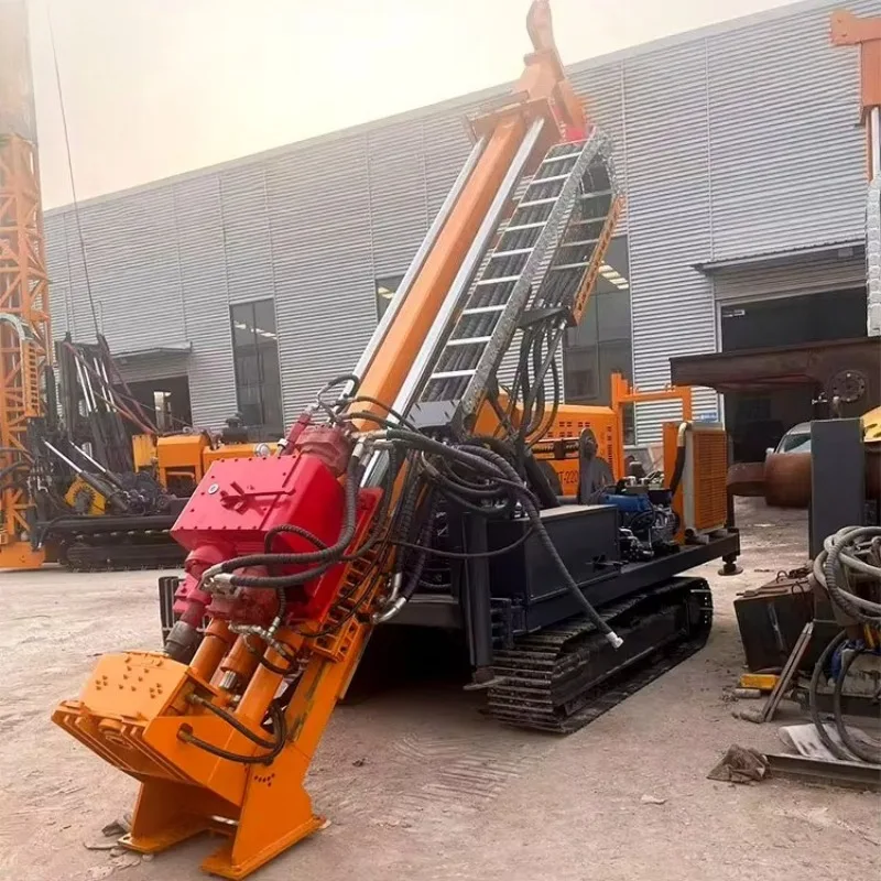Fully Hydraulic Core Drilling Rig 250M Portable Truck Mounted Crawler Diamond Coring Sampling Rig