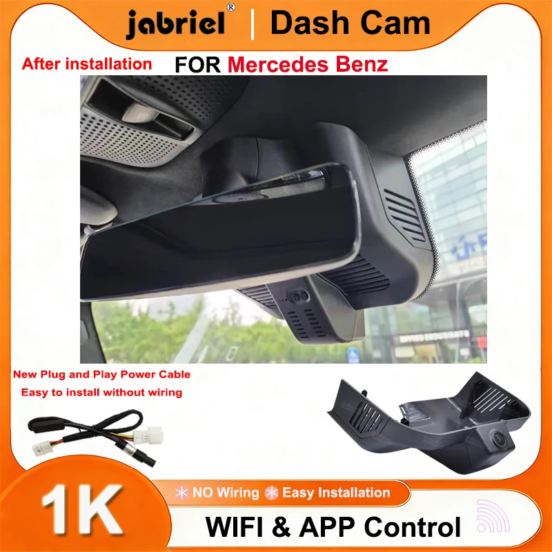 Car DVR 1K 1080P Wifi Dash Cam for Mercedes Benz G350 G350d G500 G55 G63 G65 AMG for Mercedes Benz G Class w463 w463a 2019-2021