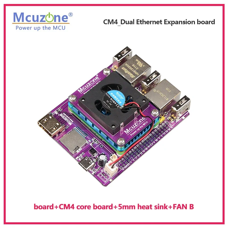 

Плата расширения Raspberry Pi CM4 Dual Ethernet, вычислительная кромка 4G LTE, RTC, ВЕНТИЛЯТОР, USB2.0, Ethernet Gbps, OS RPI, Ubuntu, KALI