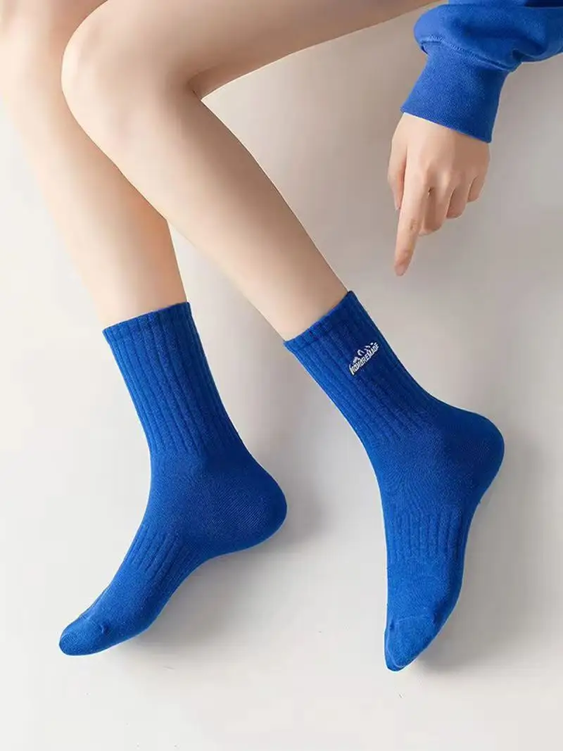 Chaussettes de dehors Décontractées pour Homme, Bas Respirants Confortables Absorption de la Sueur, Carillon pour le Printemps et l'Été, 1 Paire