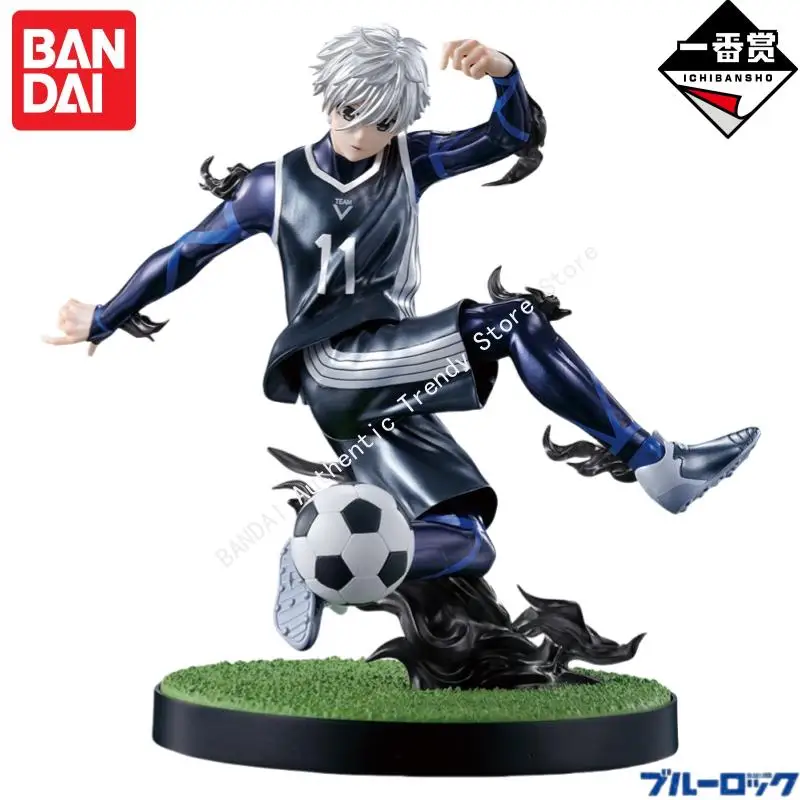In Stock Bandai Original Ichiban Kuji Blue Lock Nagi Seishiro Action Figure Model Doll Brand New Boxed Anime Characters Garage