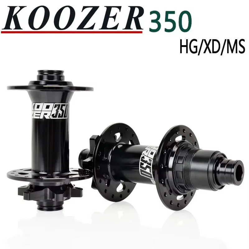 Koozer 350 Boost HG XD MS 11 12s MTB Bicycle Hub 28H 32 Holes CR-MO Steel Axle 5x141 QR 15x110 12x148mm THRU Bike Parts