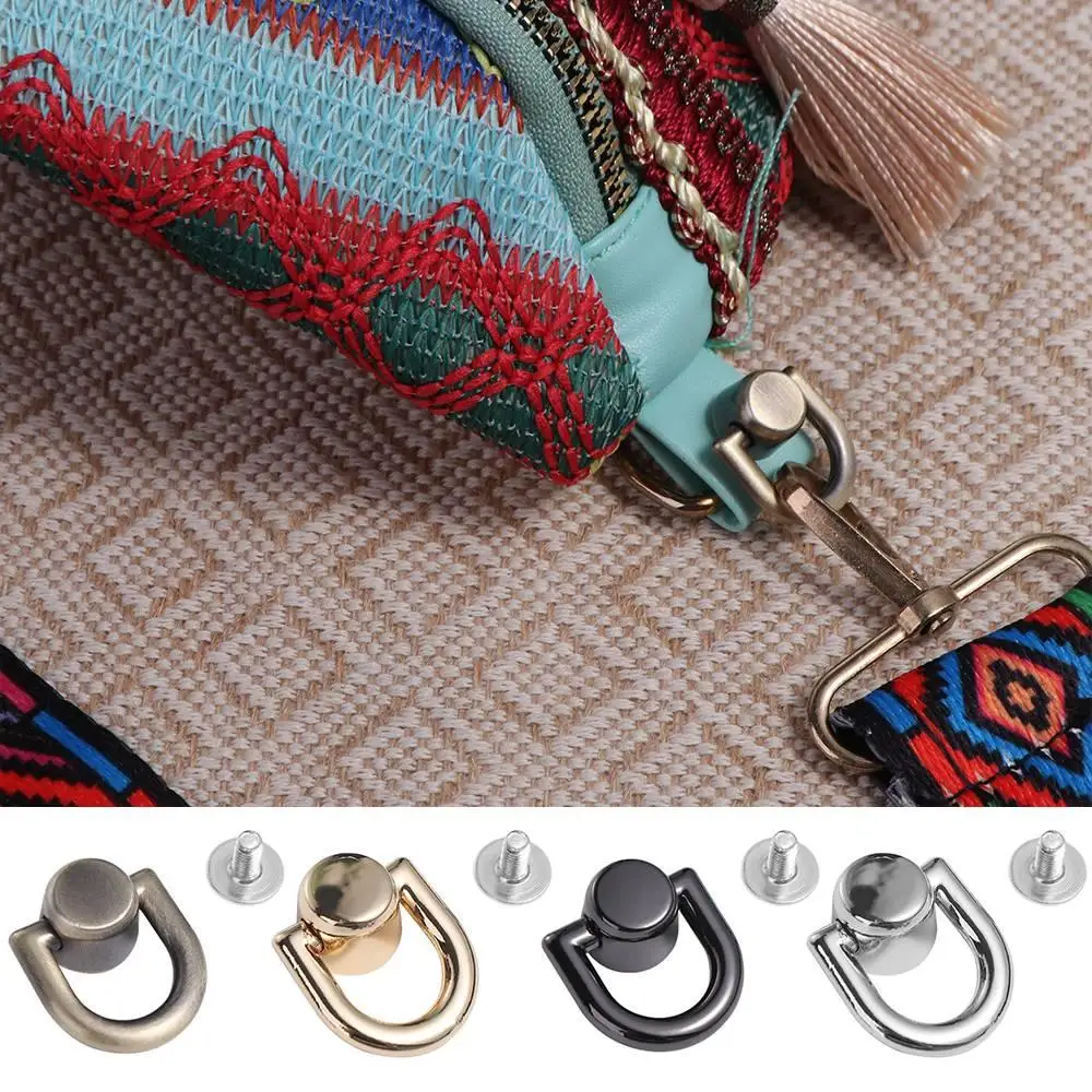 Metal Bag Rivet Nail Buckle D Ring Studs Button Metal Bag Rivet Nail Hardware Accessorie Handbag Belt Hanger Handbag Belt