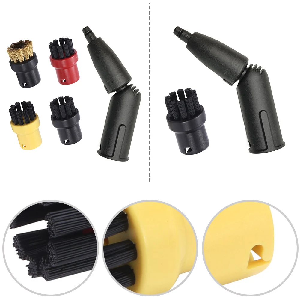 For Karcher For SC Se/ries For Steam Turbo Brush Kit 2.863-159.0 Vibrating Nozzle For Deep Cleaning Crevices For Edges And Floor