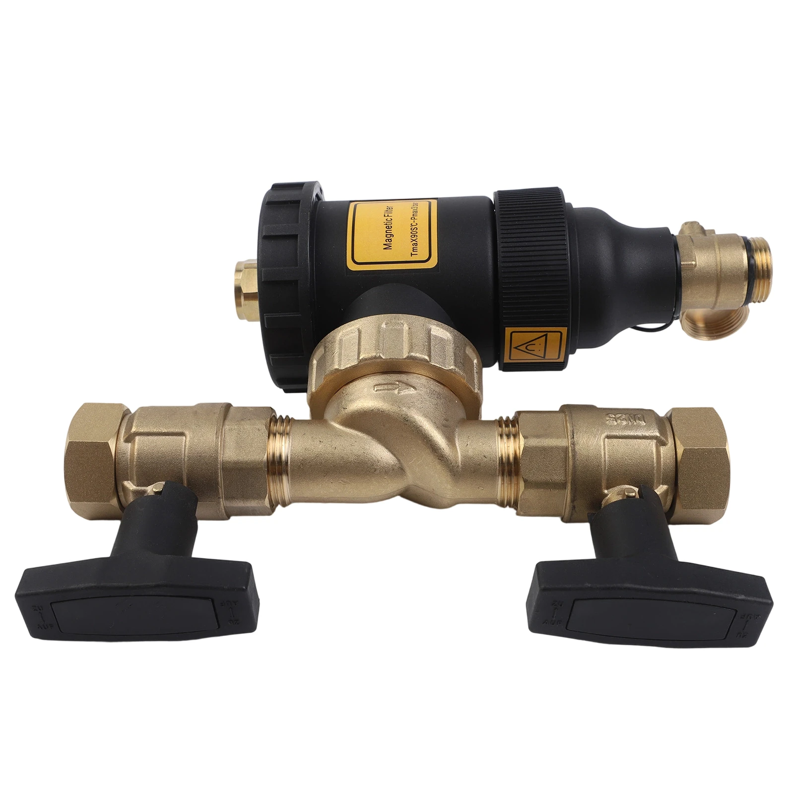 1pc Magnetic Heating Filter  Magnetic Central Water Heater Filter For Boiler Dirt Filter Separator HVAC Equipment