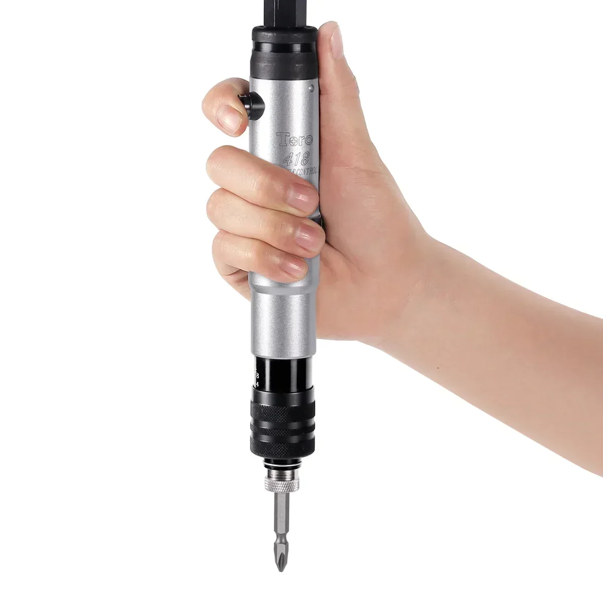 Fully automatic down-pressing torque adjustable air screwdriver, automatic stop, pneumatic screwdriver