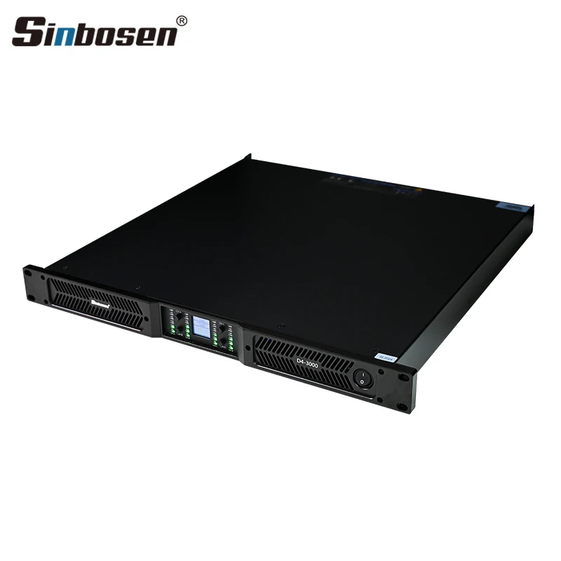 Wzmacniacz mocy klasy D Touring DJ Stereo Pro Audio Amplifier Line Array Amp D4-3000 Wzmacniacz klasy D