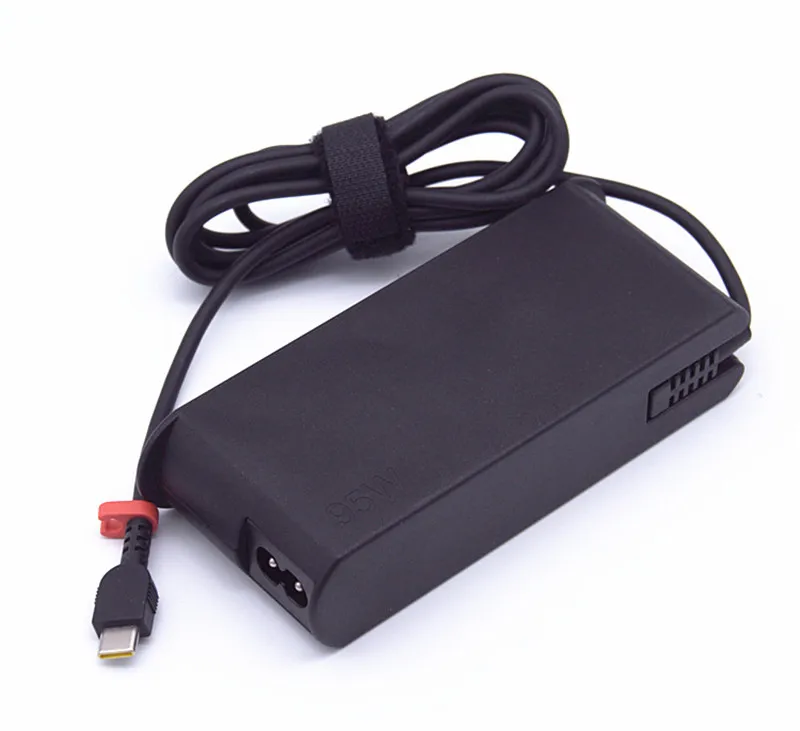 لينوفو/NEC حقيقية محمول التيار المتناوب محول الطاقة شاحن 95 واط 20 فولت 4.75A USB-C نوع-C A19-095P1A امدادات الطاقة