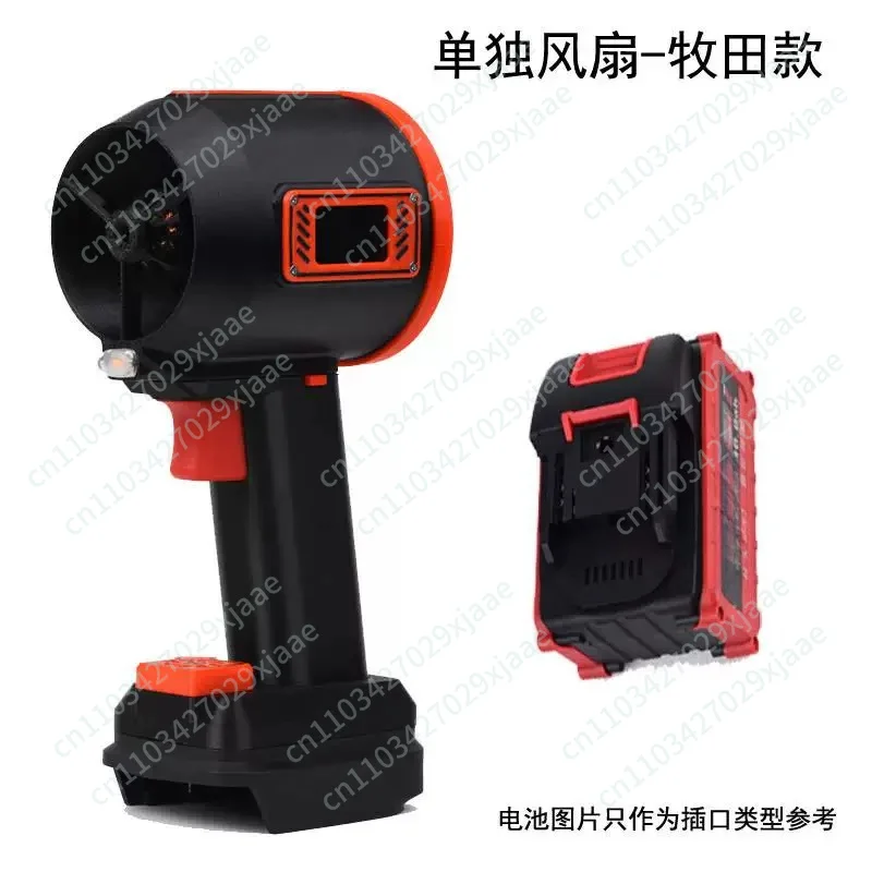 64mm Powerful Mini Turbo Jet Fan Air Blower,Max 2800g Thrust Car Washing Snow Blowing Leaf Blower for Delwat  NO Battery