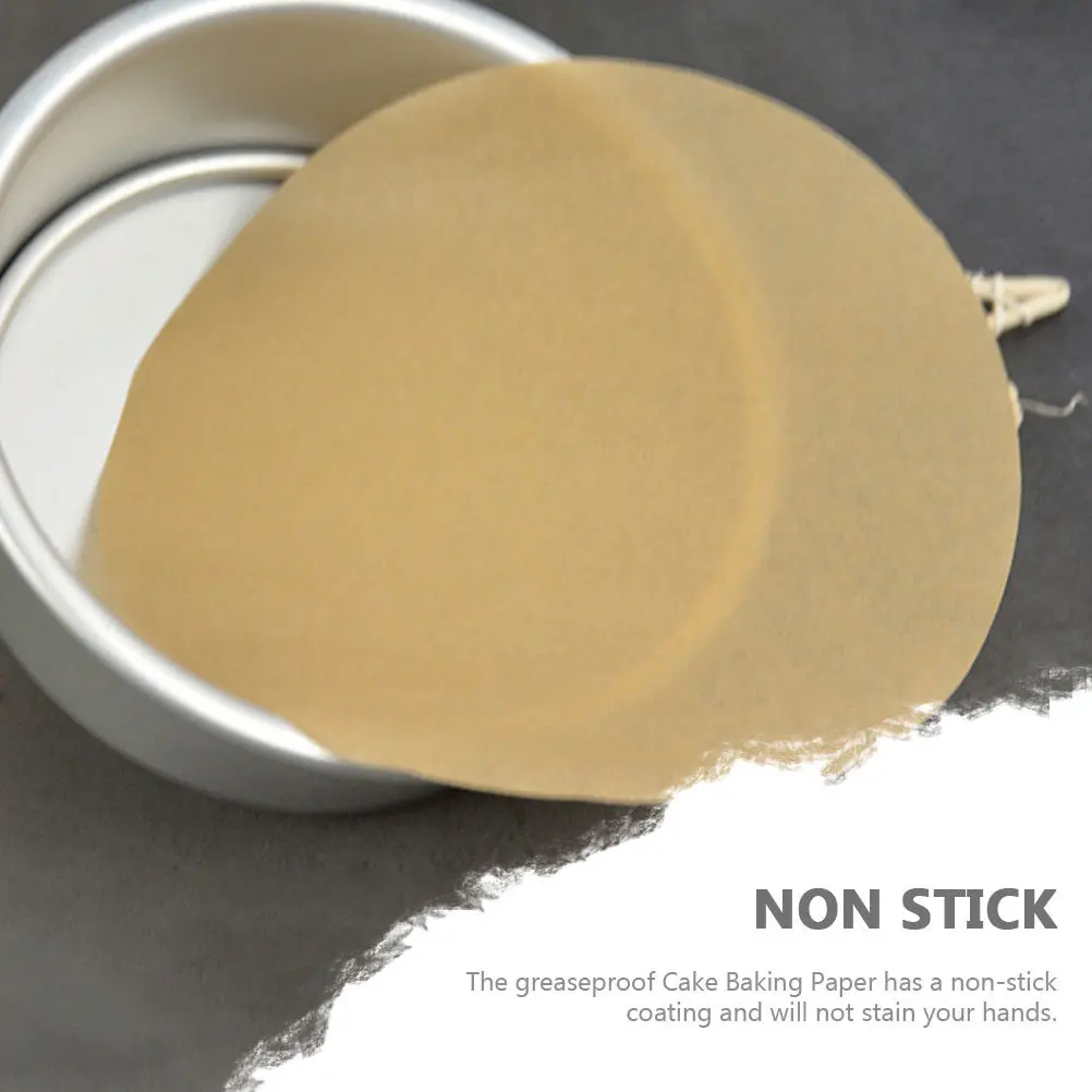 100Sheets Daily Use Baking Paper Multi-Function Non-Stick Parchment Paper Oven Safe Greaseproof Household Grill Pan Bread