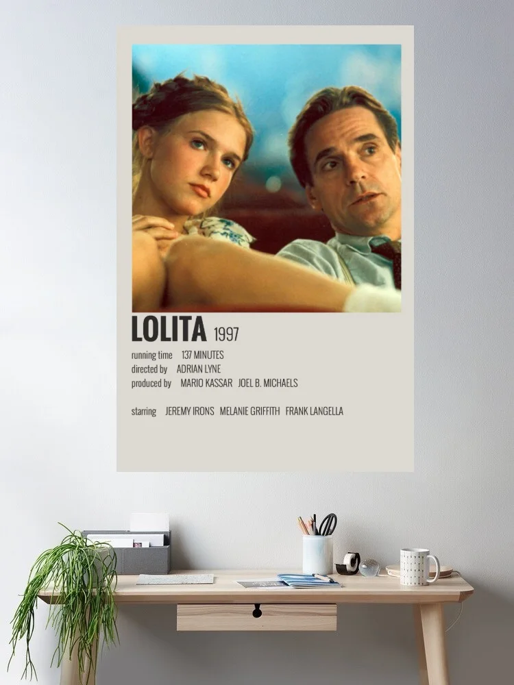 

LOLITA - Movie Film Canvas Poster Print, Home Decor Wall Art Painting