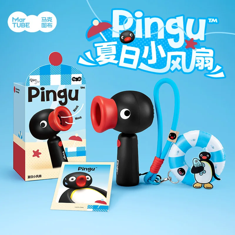 

Anime Pingu Penguin Summer Water Cup 500ml Sippy Cup For Girls Birthday Gift Kawaii Pingu Summer Fan Handheld Fan Decor Toys