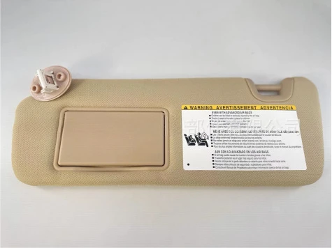 74320-0E074-A0 74320-0E074-B0 Grey Beige Left Right Sun Visor for Toyota Highlander 2014 2015 2016 2017 2018 2019