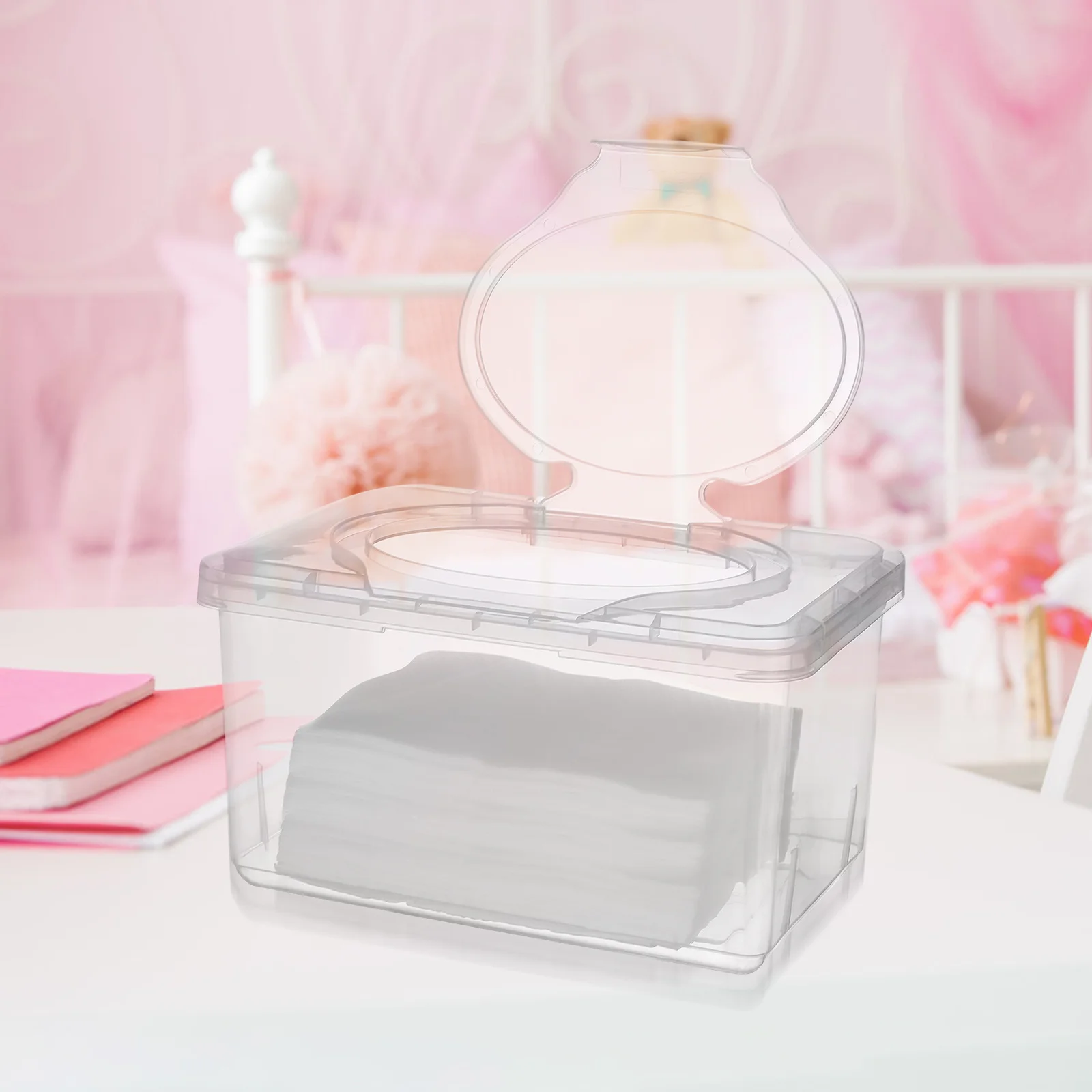 Caja portátil para bebé, contenedor de almacenamiento de pañuelos húmedos, dispensador compacto para viaje, uso doméstico, soporte para toallitas, estuche para toallitas húmedas, 3 uds.