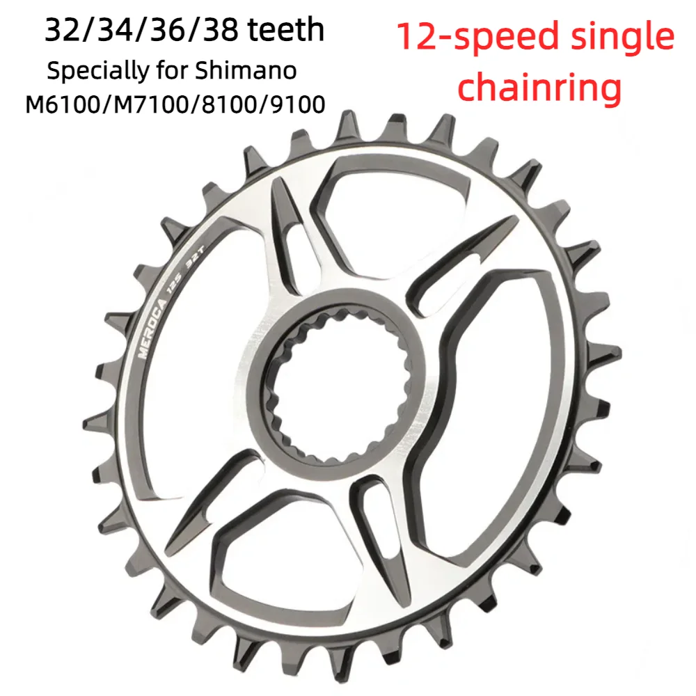 

Велосипедные 12-скоростные сменные звездочки 32T/34T/36T/38T 7075AL для шатунов SHIMANO M6100/M7100/8100/9100