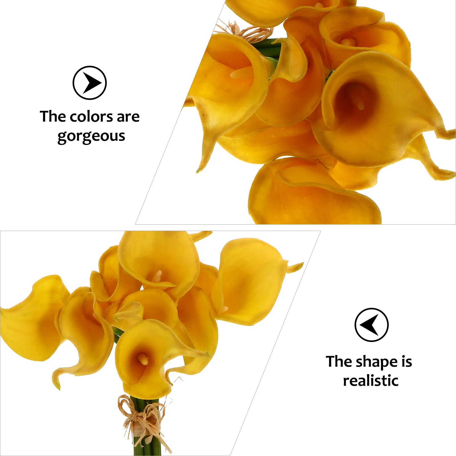 

20 Pcs Mini Decorative Flowers Artificial for Decoration Weddings Decorations Home Party