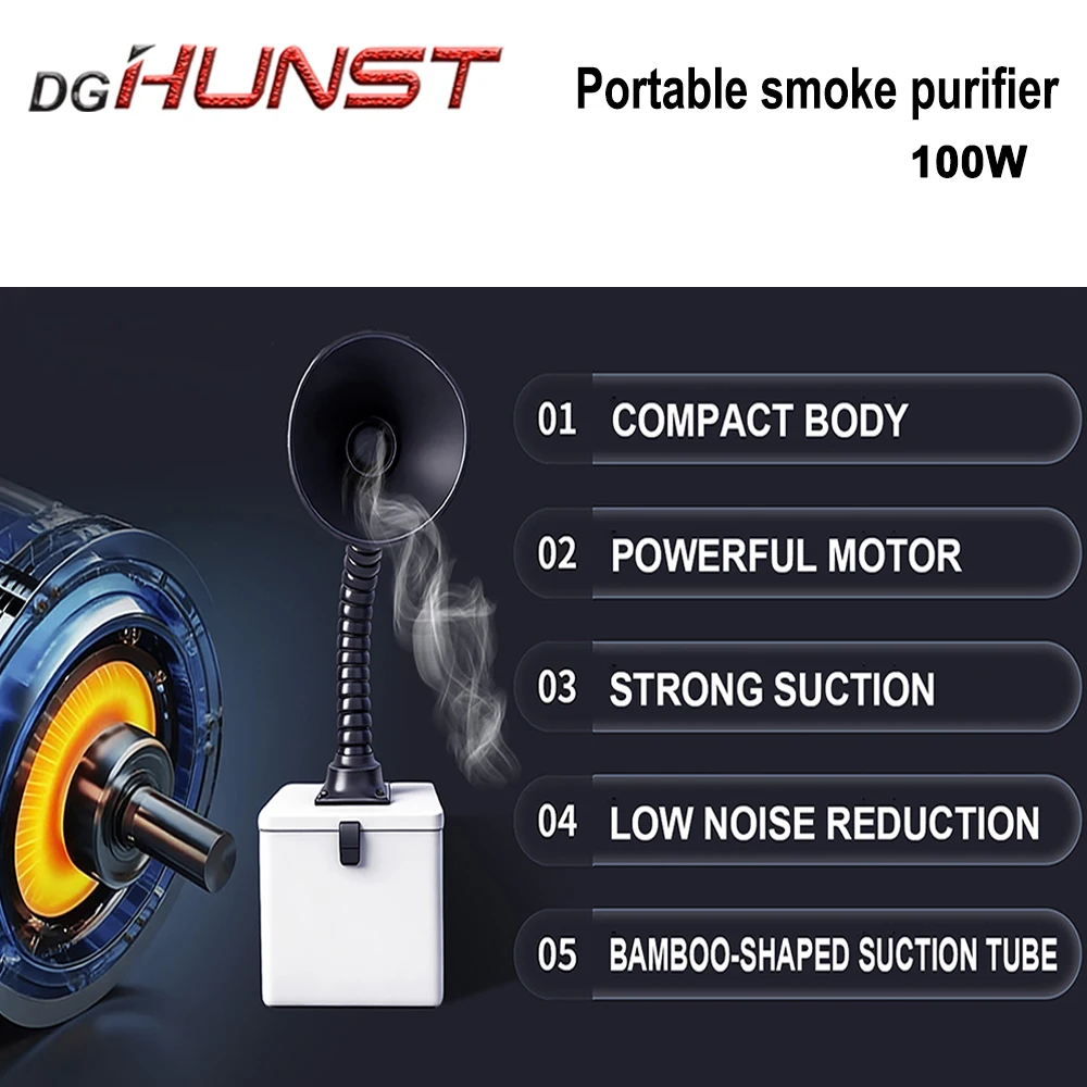 DGHUNST Portable Smoke Purifie - огляд і ціна Industrial Handheld Laser