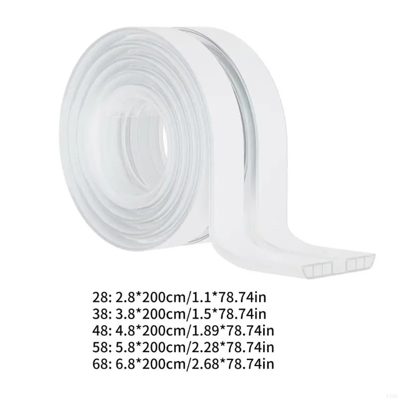 D5QA Reusable Clear Corner Guard for Infant Protections on Glass Metal Surfaces