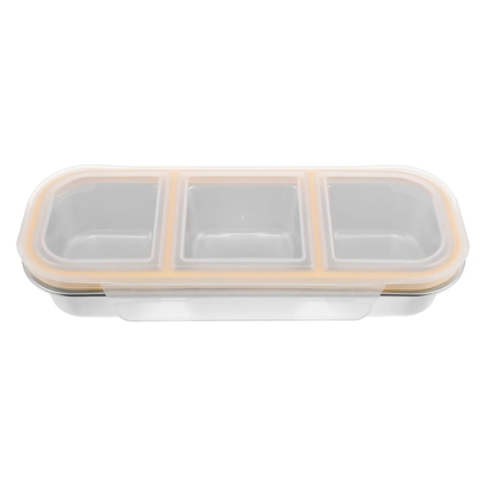 

Stainless Steel Lunch Box Metal Food Container With Compartments For Adults Kids Bento Meal Preps School Work Outdoor