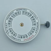 Japón Miyota 8285 Movimiento mecánico automático Mod Mecanismo de reloj con fecha y día con semana en 12:00/Date a las 3:00 en punto 21 joyas