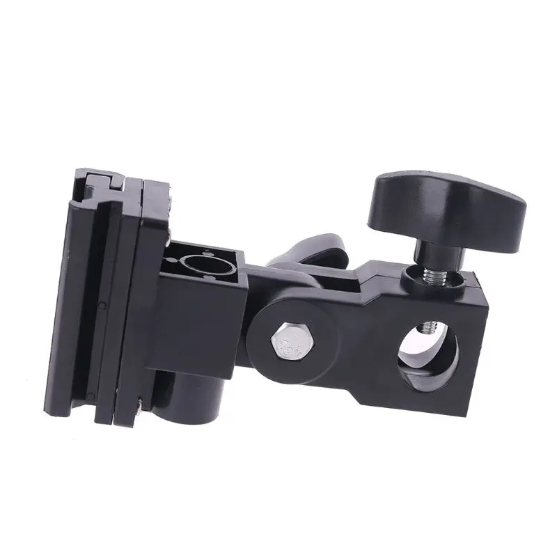 Photo Flash Adapter Hot Shoe Swivel Mount Light Stand Bracket B Umbrella Holder Drop Shipping Support