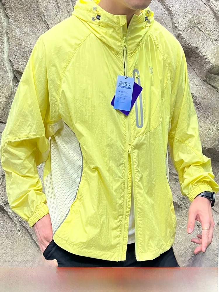 

Outdoor Loose Fit Skin Jaet Upf50 Sun Protection Me Breathable Qui Dry Spring Summer Youth Faion Thin Long Sve Zip...