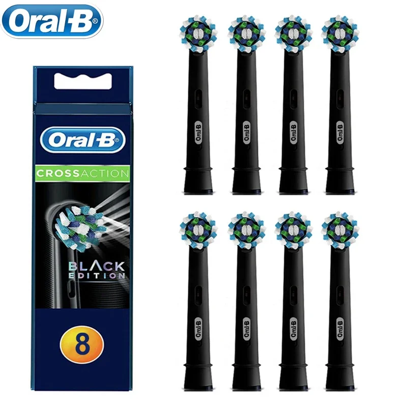 Original Oral B EB50 Bürstenköpfe Cross Action 16 Grad Winkel Ersatz-Dentaldüsen für Elektrische Zahnbürste D12/D16/DB4010/DB4510