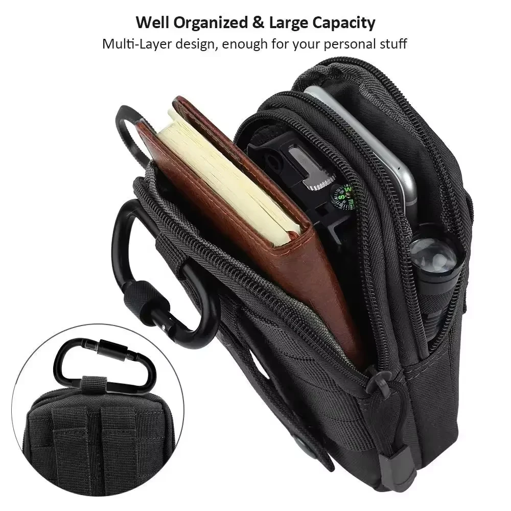 Leg Waist Packs Bag Army Camouflage Belt Bag for Men Riding Locomotive Portable Multifunctional Sports Hanging Leggings Bag view 3