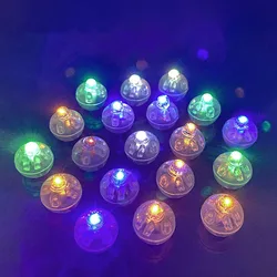 30 pieces/batch LED small ball flashing light balloon light flashing ball color luminous light bar wedding party decoration