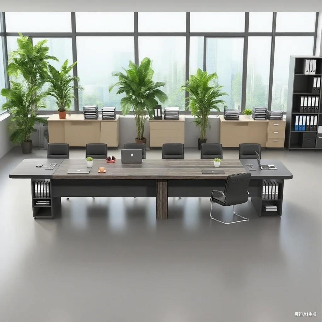 

Office Room Desk Table Executive Desk File Drawer Storage Business Furniture Office Desk Mesa Escritorio Sedentary Table