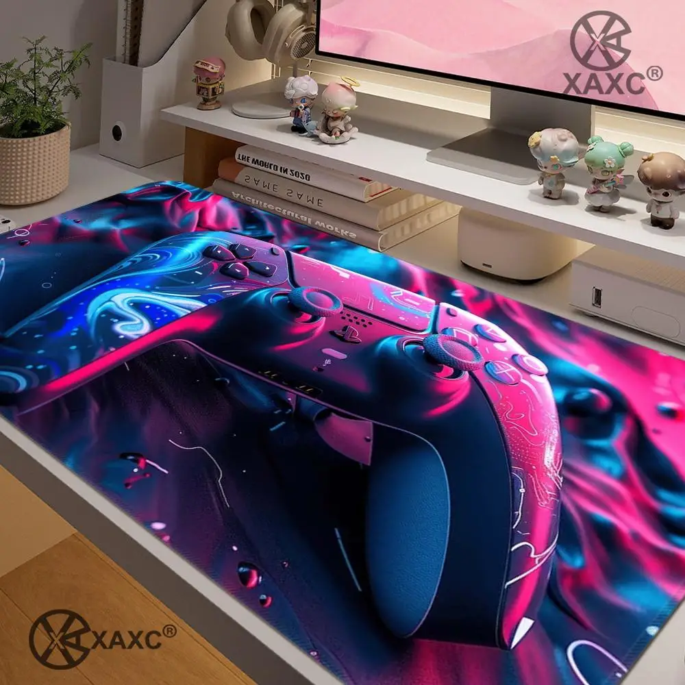 

Game console XAXC Mouse Pad large keyboard mouse desk pad non-slip rubber gaming mouse pad laptop mouse carpet