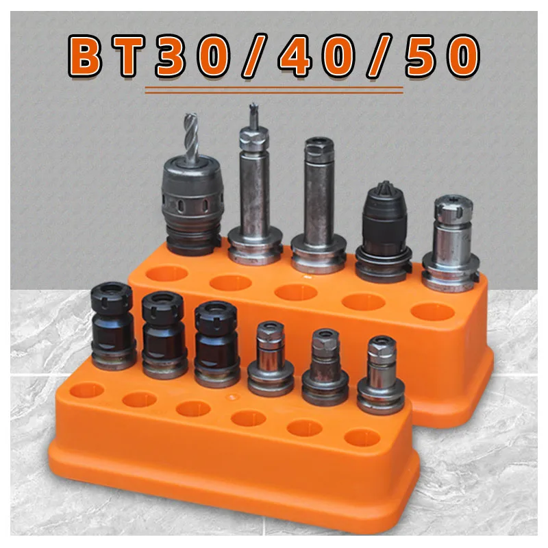 Chuck Caixa de Coleta Bt40 Suportes de Ferramentas Plásticos Caixa de Armazenamento Cnc Mahcine Peças Suportes Case Bt30