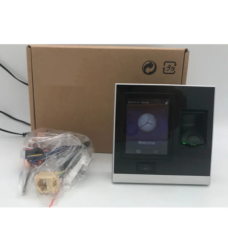 Wiegand Output Input Biometric Fingerprint Recognition Access Control And Time Attendance Machine