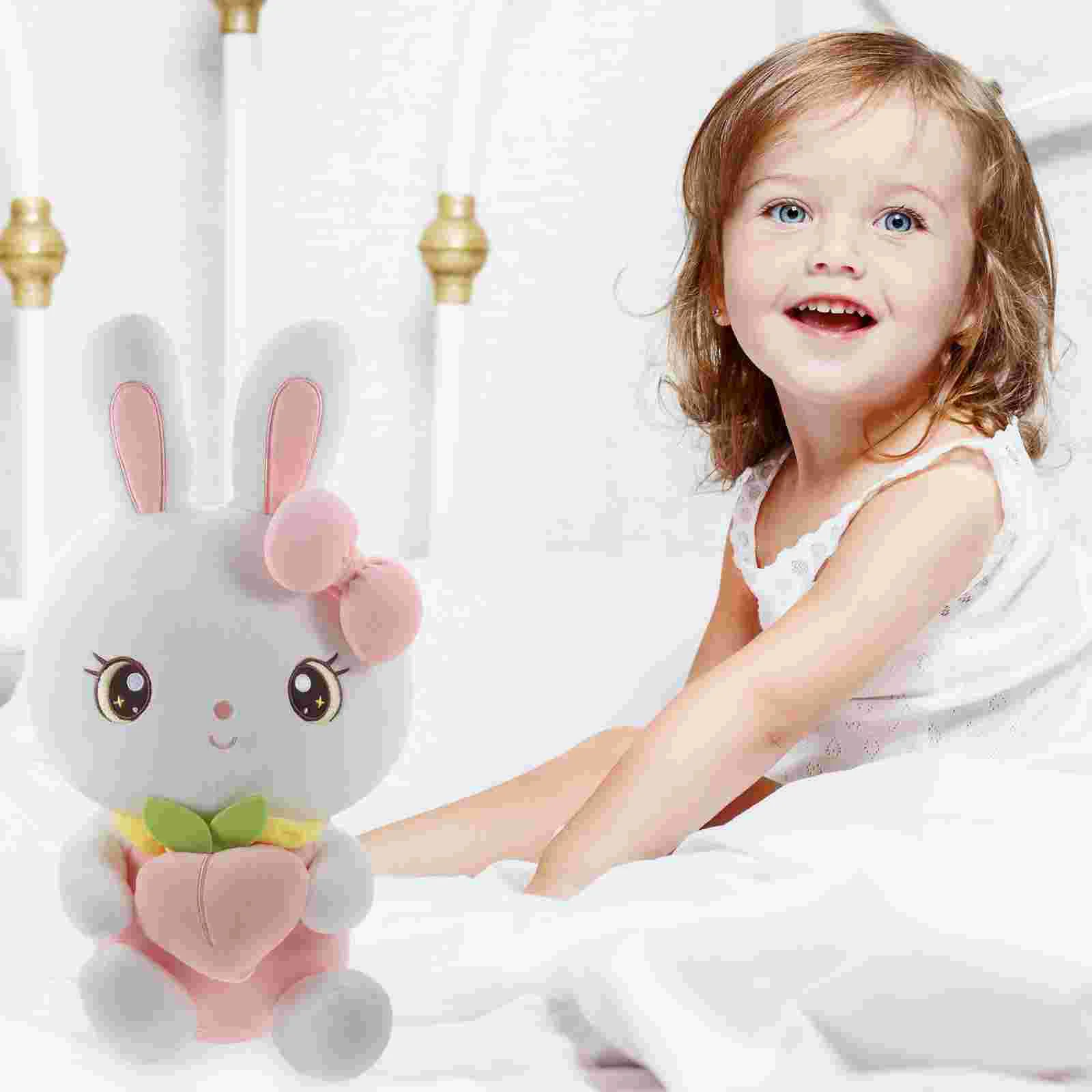 

Stuffed Toy Childrens Toys Cute Comfortable Cartoon 48x25cm Animals Rabbit Bunny Kids