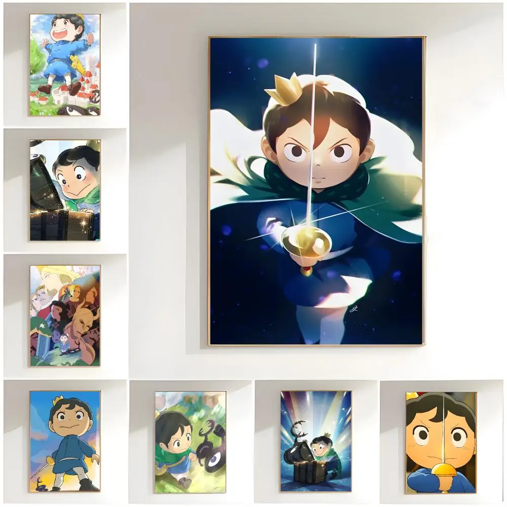 epic anime r-ranking of kings Poster Classic Wall Art  Home Decor  Peel and Stick Unframed