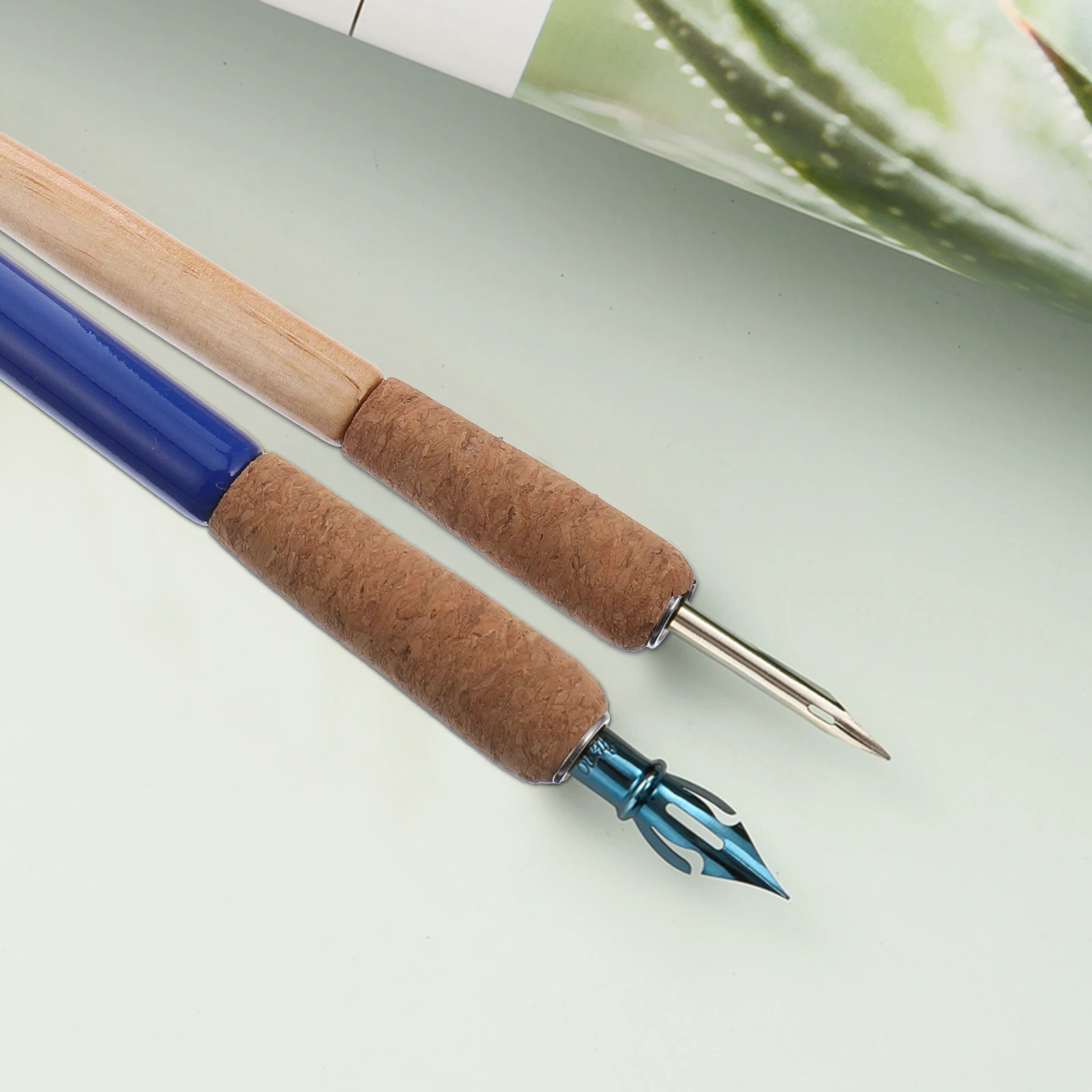 

4pcs Vintage Dip Pen Holder Wood Calligraphy Writing Accessory Sturdy Durable Precision Crafted Birthday Gift Comic Nib Holder