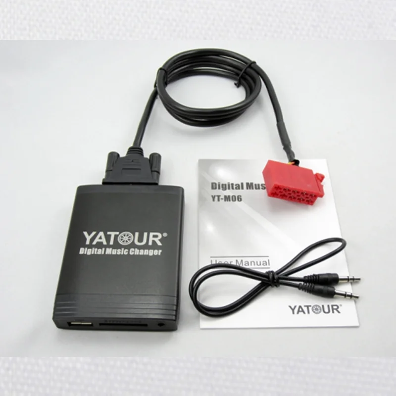 

USB Mp3 Player Yatour Ytm-06 Car Audio For Mercede Benz 10pin 1994-1998 W140 W202 W210 SD AUX Stereo