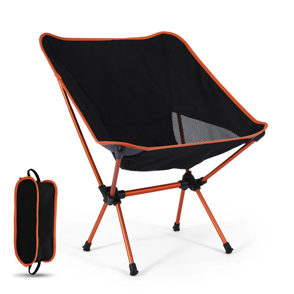 

Camping Folding Chair with Carry Bag Aluminum Alloy Ultralight Chairs Compact Backpacking Chair for Outdoor Hiking Beach Picnic