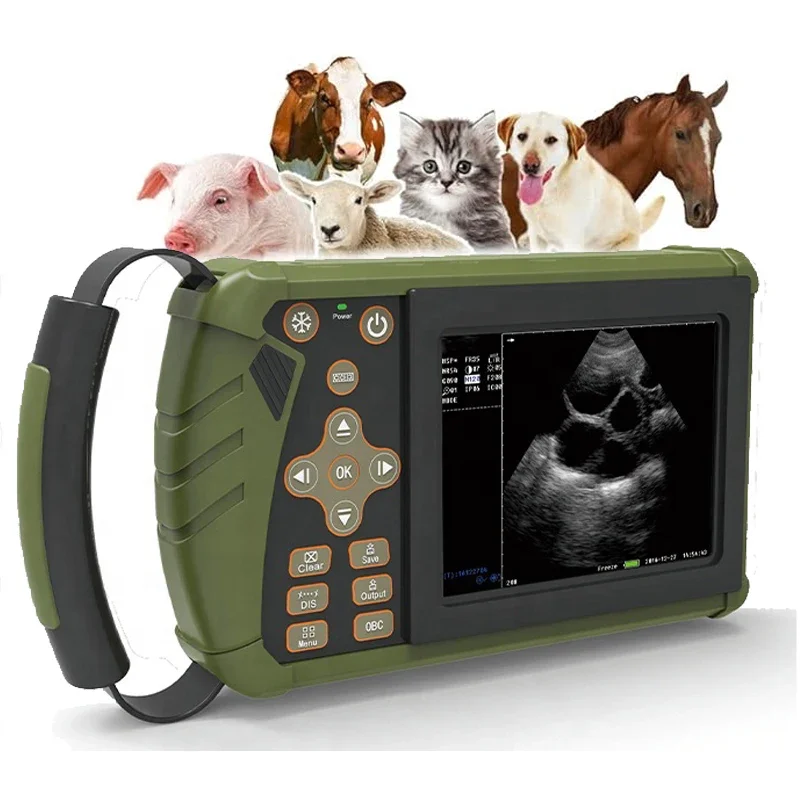 Veterinary Equipment Animal Ultrasound Scanner Pet Pregnancy Portable Ultrasound Cattle Sheep Horse Pig Veterinary Instrument