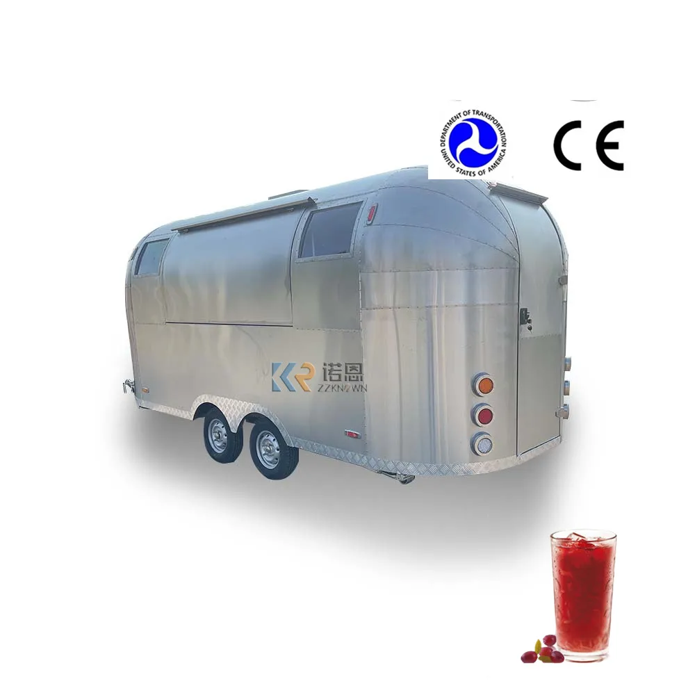 Hot Selling Factory Price Commercial Concession Stand Trailer Mobile Kitchen Fast Food Truck For Sale