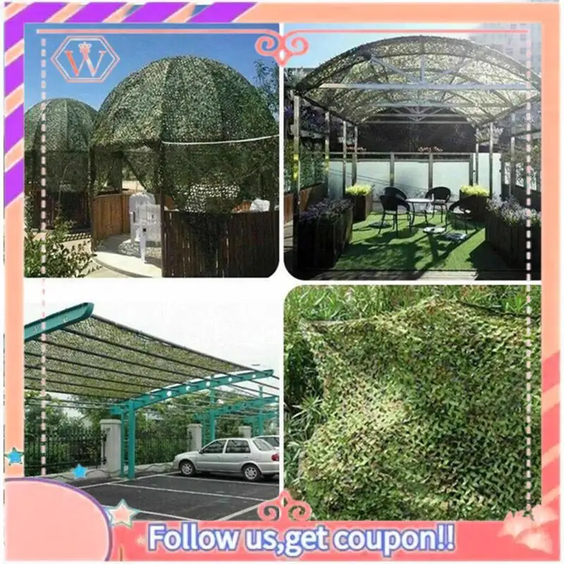 1 PCS Forest Camouflage Net Hunting Camouflage Net Car Cover Awning Camping Shade Nets