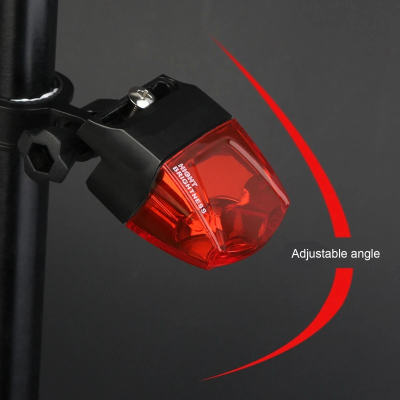 Bicycle Taillight,Magnetic Induction Power Generation,Bike Helmet Safety LED Light,IPX4 Waterproof