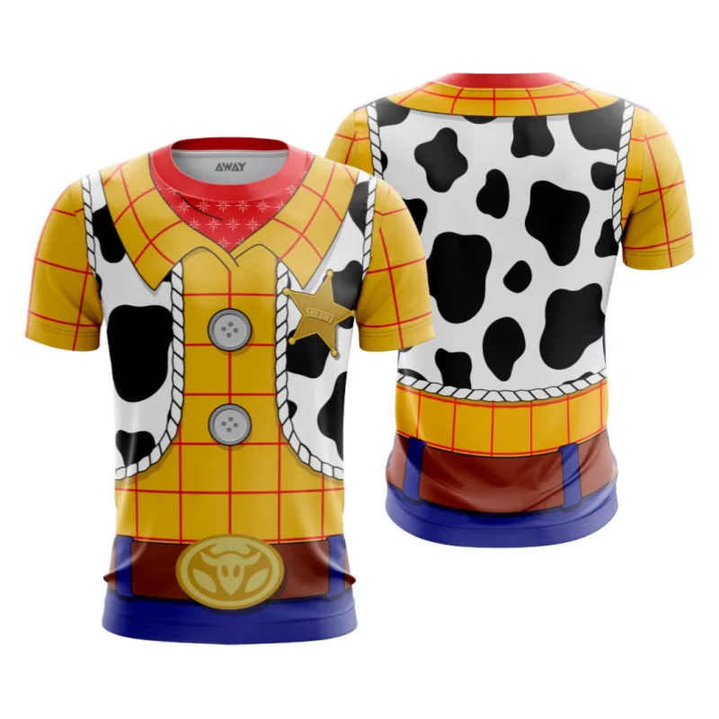 ديزني توي ستوري جميع الشخصيات وودي الطنانة الخ الكرتون ثلاثية الأبعاد مطبوعة تي شيرت الأسرة مطابقة وتتسابق الصيف سريعة الجافة مريح كبير