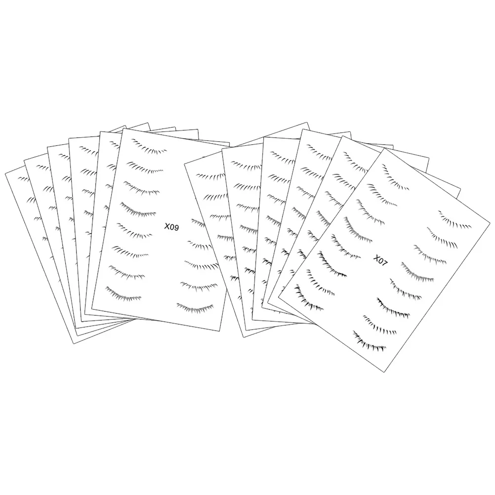 

Waterproof Eyelash Stickers Disposable Lower Lash Makeup Tools For Women False Eyelash Extension Stickers Eye Makeup